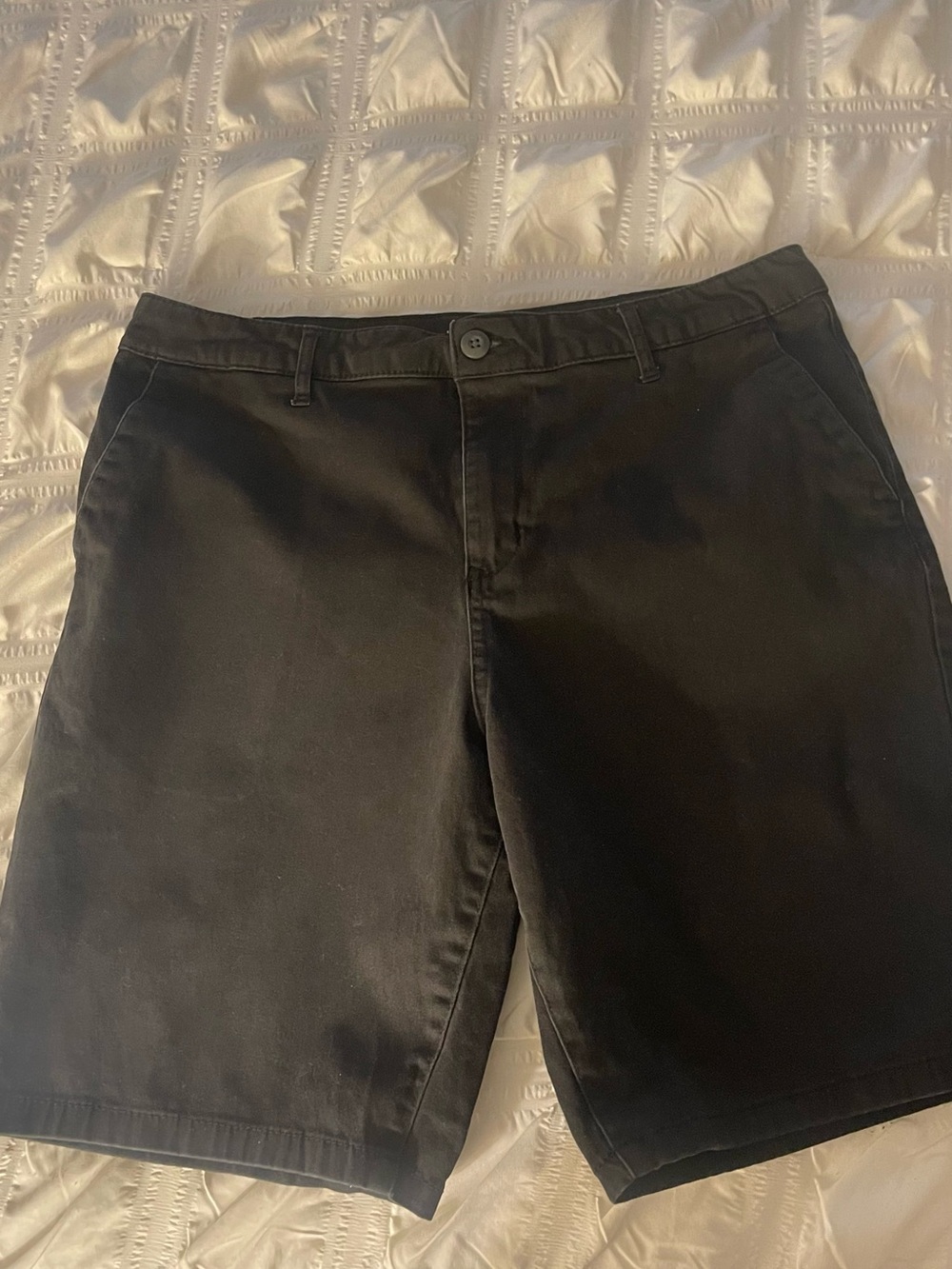 RSQ Men's Black Bermuda Shorts